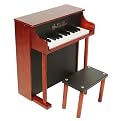 Schoenhut 25-Key Traditional Spinet- Mahogany/ Black