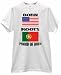 BORN AMERICA USA ROOTS IN PORTUGAL LISBON EUROPE NATIVE FLAG T SHIRT