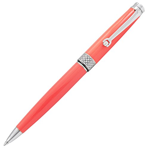 Montegrappa Piacere Chrome Neon Carrot Micro Ballpoint Pen ISPYMBBO