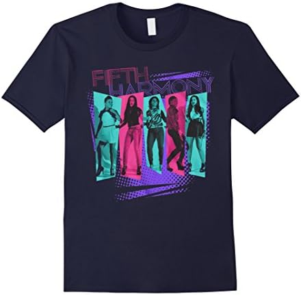 Men's I Love Fifth Harmony T-Shirt Small Navy
