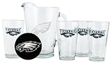 Philadelphia Eagles Pint Glasses and Beer Pitcher Set | Philadelphia Eagles Gift Set
