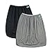 ALVABABY 2 Pack Reusable Diaper Pail Liner for Cloth Diaper,Rubbish Bag,Laundry,Fits for 13.3 Gallon Trash Can and Diaper Pails,Kitchen Garbage Cans Black +Gray PL-B2629