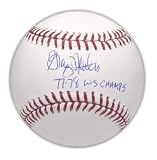 Graig Nettles Autographed Baseball with 1977-1978 World Series Champs Inscription
