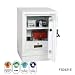 Tresor Safe, Feuerfest / Einbruchschutz, feuerfester Wandtresor Möbeltresor Brandschutztresor Phönix Fire Fighter FS0431E, 670 x 480 x 510 mm