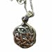 Celtic Knot Sterling Silver Pendant With Sterling Silver Necklace