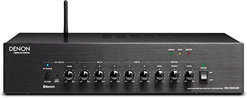 Denon Professional DN-333XAB Mixer Amplifier with Bluetooth Connectivity