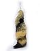 URSFUR Coyote Tail Bag Charm Pendant (16 Inches, silver & Primary tail)