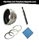Flip Video 2.0x Telephoto (Modification Style) Magnetic Lens + DIGI Micro-F ....