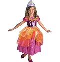 PRESTIGE Officially Licensed TM Barbie Diamond Castle Liana Costume for Girls (Shoes not included)