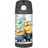 Thermos 12 Ounce Funtainer Bottle, Minions