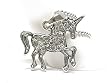 Adorable Crystal Stud Unicorn Pendant Necklace