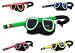 Schnorchelset Schwimmset Taucherset, 1 aus 5 Farben (überwiegend gelb und pink), Schnorchel und Schwimmbrille für Kinder