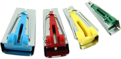 Monkeybrother 4pcs Fabric Bias Tape Maker Tool Sewing Quilting