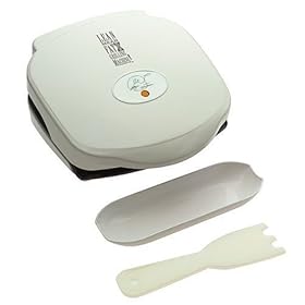 George Foreman GR10AWHTGFSP3 Foreman Champ Grill with Bonus 3-Pack of Grill Sponges, White by Barbecue Grills