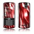 Ruby Crystal Design VERTICAL CAMERA Original Pearl 8110/ Pearl 8100 Cell Phone Protective Skin Decal Sticker