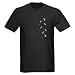 Fancy Feathers Native american Dark T-Shirt by CafePress