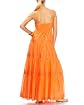 Embroidered Tiered Spaghetti Strap Maxi Dress Product Image