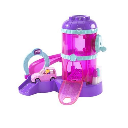 Childrens Toyshop  Toys : Polly Pocket Glitter Garage Playset