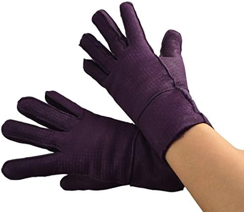 Wool Winter Warm Cycling Gloves (one size, purple)