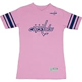 Reebok Washington Capitals Girl's (7-16) Pink Fashion Jersey Tee