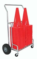 Ez-Roll 18" Cone Cart W/ Pneumatic Wheels