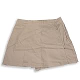 Private Label - Girls Plus Size 8/18 Twill Skooter, Khaki