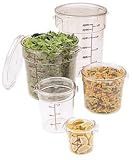 Round Storage Container 6 Quart Clear