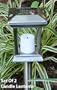 Set of 2 Solar Flickering Candle Lanterns - Square