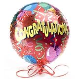 Review Anagram  / Helium Balloon 'Congratulations'