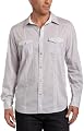 Calvin Klein Men's Chambray Voile Woven Shirt