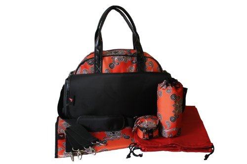 House of Botori Bolu Bowler Bag, Twirl Terracotta photo