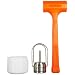 BioSpec 59012N 316 Stainless Steel BioPulverizer with Hammer, 10-100mg Capacity