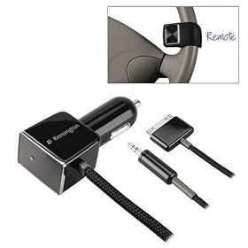 Kensinton LiquidAUX Auxillary Car Kit with Remote for iPhone or iPod