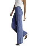Newport News Jeanology Extra Wide Leg Clean Jeans