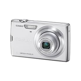 Casio Exilim Z250 Digital Camera - Silver (9.1MP,4x Optical Zoom With Advanced Image Stabilization System) 3.0 inch LCD