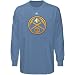 adidas Denver Nuggets Youth Light Blue Team Logo Long Sleeve T-shirt (Small)