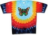 Grateful Dead Butterfly Bears Youth Tie-Dye T-Shirt