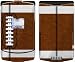 Football Design Protective Skin Decal Faceplate for Motorola RAZR V3xx Cell Phone