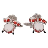 Drum Kit Cufflinks by Cuff-Daddy