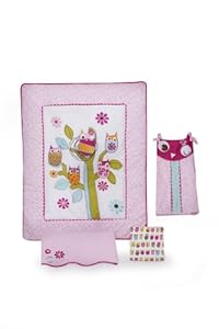 Zutano Owls 4 Piece Crib Set