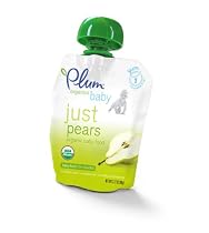 Plum Organics Just Fruit, Pears, 3.17-Ounce Pouches (Pack of 12)
From Plum Organics
