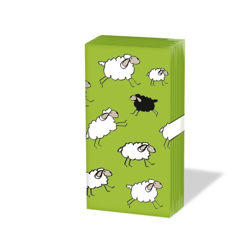 Childrens Toyshop  Toys : 6 Packs of Sniff Tissues - Black Sheep