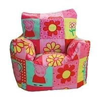 Peppa Pig Bean Bag Chair - Peppa Polka Design