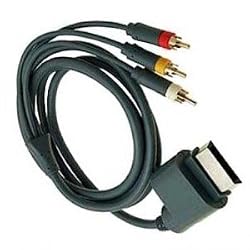 Xbox 360 Component HDTV Video and RCA Stereo AV Cable
