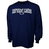 Penn State Nittany Lions Navy Blue Youth School Mascot Long Sleeve T-shirt