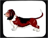 Mouse Pad with basset, hound, dog