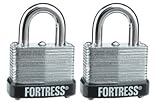 Master Lock 8525T Steel Padlock, 1-Inch, 2-Pack