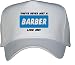 YOU'VE NEVER MET A BARBER LIKE ME! White Hat / Baseball Cap