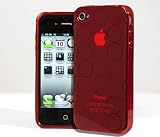 Red Hoops Design Gel Silicone Case & Screen Protector for the new Apple iPh ....