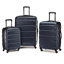 Samsonite Omni PC 3 Piece Set Spinner 20 24 28, Teal, One Size

